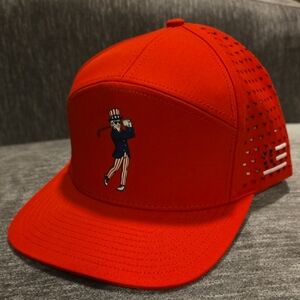 Red State Golf Hat Snapback